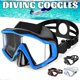 thumbnail image 2 of Adult Diving Goggles Swimming Goggles Anti-Fog Anti-Leak Free Breathing Silicone Diving Goggles for Men Women, 2 of 4