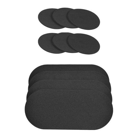 Naiovety 10 Pieces Bass Drum Patch Drumheads Drum Practice Protector Pads for Drum Type3 NO3