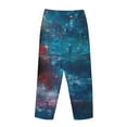thumbnail image 3 of Lsque Abstract Colorful Art Supplies Print Women's Pajama Pants, Lounge Pant - Comfortable Home Wear,Elastic Waistband, Stylish Design-X-Large, 3 of 9
