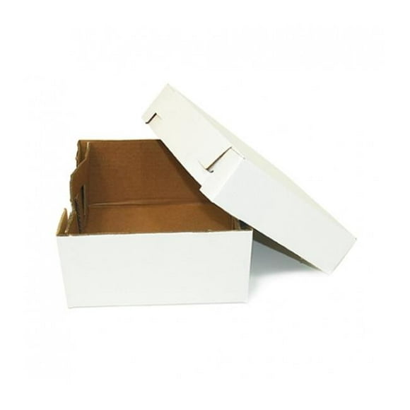 CPC 14146 CPC 14 x 14 x 6 Po Boîte à Gâteaux en Carton Ondulé Blanc - Caisse de 25