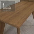 thumbnail image 4 of Madesa Kitchen Auxiliary Table with Wooden Surface Multi-Use Prep Station for Meal Preparation, Baking, and Food Organization Compact Countertop Workspace and Side Table for Kitchens - Rustic, 4 of 8
