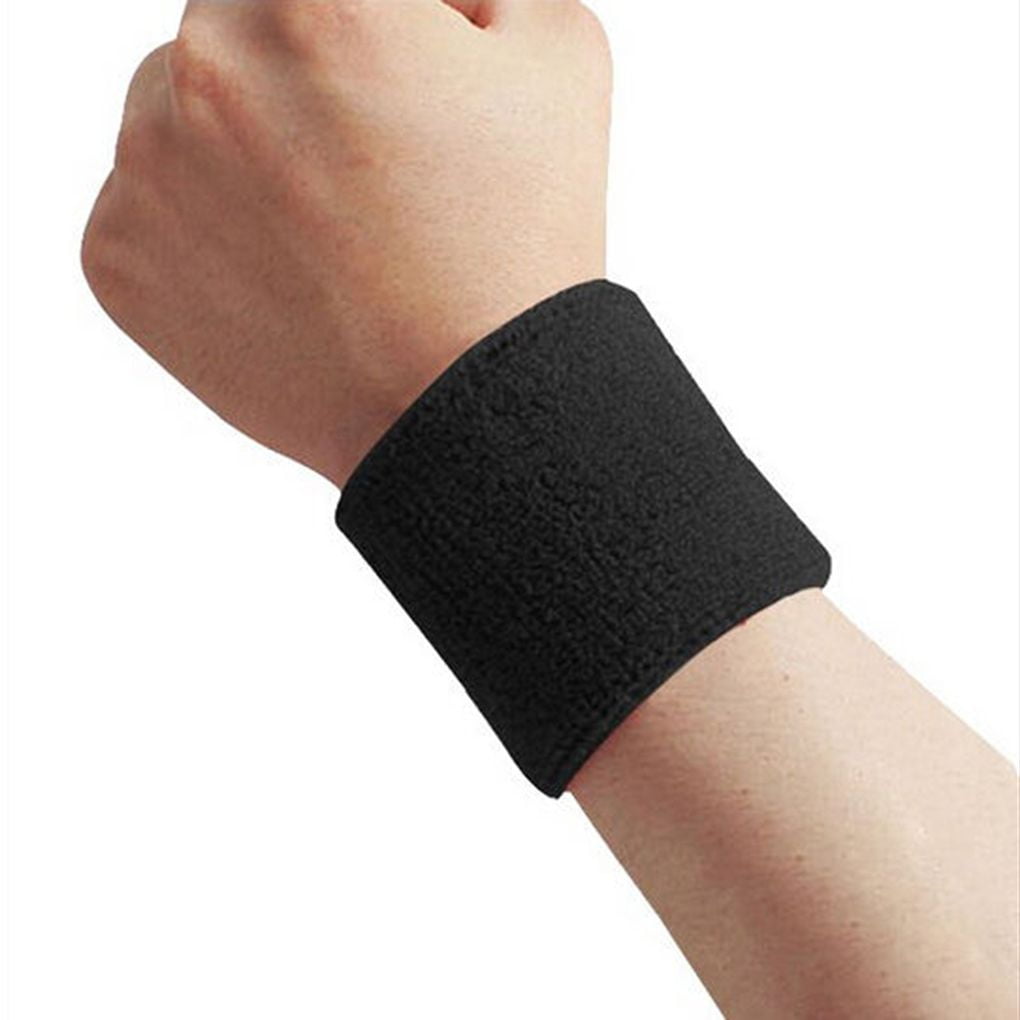 Chill-its by Ergodyne 6500 Wrist Swestband Black Universal Pk2 for sale online 