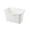 White, variant on Czzoypi Trash Cans (Gray), Outdoor Trash Can Kitchen Cabinet Door Hanging Trash Garbage Bin Can Rubbish Container