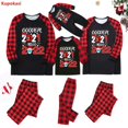 thumbnail image 1 of Kupokasi-Conjunto de pijama a juego para niños y adultos, ropa de dormir con Top y pantalones, traje de pijama de Navidad, pelele para bebé, 1 of 3