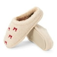 thumbnail image 4 of Dearfoams Women's Holiday Novelty Red Bows Clog Slipper, 4 of 7