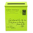 thumbnail image 1 of Galvanized Wall Mounted Mail Mailbox Post Postbox Letter Letterbox Box Green, 1 of 5