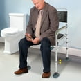 thumbnail image 4 of Miumaeov Bath Shower Chair for Elderly & Disability Toilet Seat Rolling Commode Chairs, 4 of 11