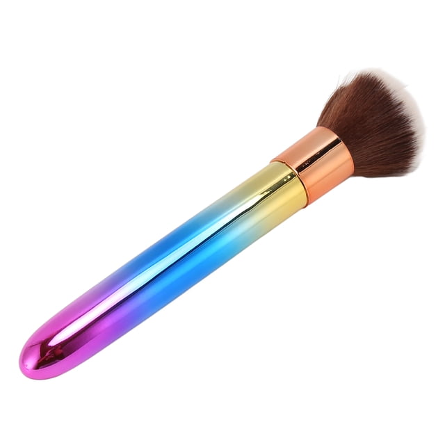 Cepillo de Maquillaje Eléctrico, Cepillo de Polvo Suelto Image Suave Y Esponjoso Ligero para El Hogar