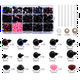 thumbnail image 3 of 566 Piezas de Ojos de Seguridad de Plástico para Tejer Amigurumi, Ojos de Ganchillo con Arandelas, Ojos de Seguridad para Animales para Hacer Juguetes de Punto, 3 of 5