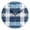 Black, variant on Blue and White Scottish Tartan Plaid Round Wall Clock Silent Analog Battery Operated Gold Pointer Home Decor 9.84" Diameter