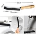 thumbnail image 4 of 2 Pcs Multifunctional Groove Crevice Cleaning Brush, Hard Bristle Cleaning Brush with wooden handle, 4 of 5