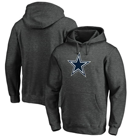 Men's Fanatics Branded Charcoal Dallas Cowboys Primary Logo Pullover Hoodie