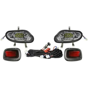 18TH Green Golf EZGO TXT Freedom Led Basic Light Kit - All LED Street Legal Headlights Taillights 2014 an Up