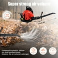 thumbnail image 3 of Floseru 2-Stroke High Power Gas Backpack Leaf Blower 3 HP - 63CC Engine, 665 CFM , Adjustable Speed, Ergonomic Design for Effortless Leaves, Snow, and Debris Cleanup, 3 of 8