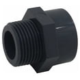 thumbnail image 3 of Extremo roscado macho de PVC, extremo de tornillo para piscina de 25 mm, conexión de PVC mixta, manguito roscado de PVC, DN20, 2 piezas (diámetro interno 25 mm - rosca de 3/4"), 3 of 5