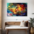 thumbnail image 3 of Elephant Stock Music Abstract Wall Art - Horizontal Canvas Wall Art - Living Room Wall Decor - Music Canvas - Brown And Gold Decor - 48" x 32", 3 of 8
