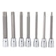 thumbnail image 1 of M Buder Juego de 7 Dados de Punta de Estrella Torx Extra Largos de 3/8 Pulgadas con Estuche Azul (11 cm / 4.3 inches), 1 of 9