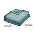thumbnail image 3 of Blanket,Soft Summer Blanket Lightweight Breathable Air Conditioning Throw For Living Room And Bedroom All Season Comfort,Home Decor, 3 of 3