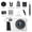 White+32GB, variant on 8K Digital Camera for Photography, 88 Million Pixel WiFi Vlogger Camera, Suitable for , Featuring A 3-inch 180° Flip Screen And 18x Digital Zoom with Autofocus, Lens Cover, And 32GB Memory Card