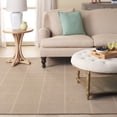 thumbnail image 2 of SAFAVIEH Martha Stewart Micro Loop Asia Checkered Area Rug, Natural/Beige, 4' x 6', 2 of 10