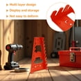 thumbnail image 3 of unbranded 2Ud Estante Para Herramientas Y Piezas En Pared Rojo Organizador Para Llaves, 3 of 8