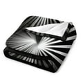 thumbnail image 3 of Geometric Lattice Soft Cozy Warm, Lightweight And Plush Flannel Throw Blankets - Perfect for Couch, Bed, Travel, 3 of 8