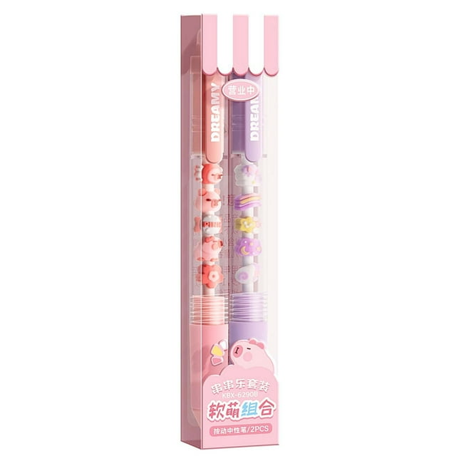 B Erasable Pen Set B 2 Pens Per Pack 10Ml Plastic #9779b