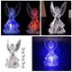 thumbnail image 5 of KAKOWELY 4 luces de noche con forma de ángel para dormitorio, lámpara de noche con forma de ángel, 5 of 5