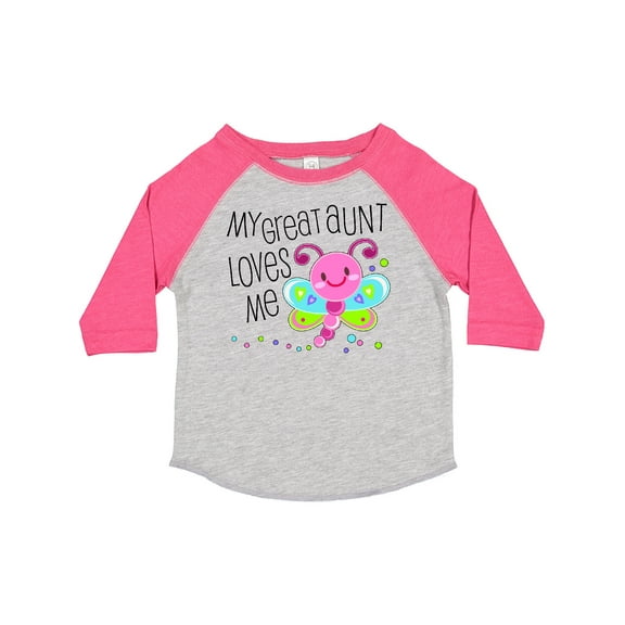 Inktastic My Great Aunt Loves Me Cute Dragonfly Boys or Girls Toddler T-Shirt