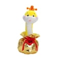 thumbnail image 4 of Muñeco de peluche de serpiente de peluche, juguete de peluche de serpiente china 2025, figura de serpiente de peluche animal , Amarillo, 4 of 8