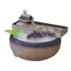 thumbnail image 2 of Fuente Cascada Carfts Meditación Ornamento decorativo Característica del agua 22x16cm Zulema Fuente Cascada, 2 of 8