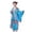 Sky Blue, variant on Japanese Traditional Dress Kimono Robe Kids Girls Yukata Kimono Anime Robe Outfits Clothes