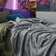 thumbnail image 1 of Manta polar Bedsure Twin, gris, 300 g/m², suave y ligera, 1 of 6