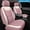 Pink, variant on Road Comforts Leather Mesh Women's Fashion Car Seat Covers,Stylish,Comfortable,Universal Fit for Cars, Trucks and SUVs Beige