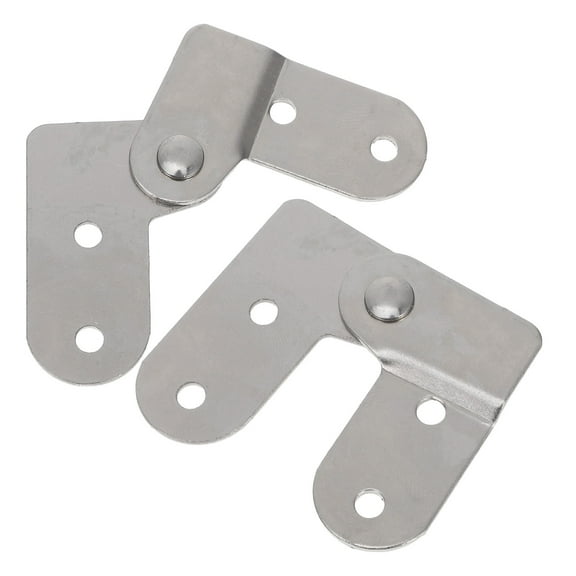 LABSERRON Vintage Hinges Iron 2Pcs 3.1X1.3X0.1In
