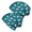 Astronaut and Bear Blue Pattern, variant on Astronaut and Alien Black Pattern 2 Pack Slouchy Beanie Hat, Sleep Head Cover with Stretchy Fabric & Soft Texture, Stretchy Polyester Gifts for Unisex Men Women