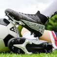 thumbnail image 2 of Mens Soccer Shoes Non-Slip Football Boots Cleats Grass Soccer Sneakers, 2 of 5