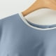 thumbnail image 4 of Camisón largo con tirantes para mujer, pijama de talla grande, vestido de casa para mujer, vestido de pijama corto con almohadilla para el pecho, estilo fino, camiseta sin mangas integrada, camisón de, 4 of 6