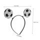 thumbnail image 2 of KAKOWELY Diadema deportiva para fiestas, tocado para eventos deportivos, diadema deportiva con balón, diadema reutilizable para fiestas, 2 of 4