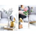 thumbnail image 4 of Sturdy Base Transparent Cylinder Glass Vase, Elegant Slim Vase For Floral Arrangement Or Wedding Centerpiece (Simple Size Design), 4 of 5