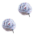thumbnail image 3 of sweethay Gorro de noche para dormir para niños pequeños con hebilla ajustable, gorro de satén bonito para ducharse, gorro de dormir para el Type6 NO6, 3 of 6