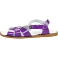 thumbnail image 2 of salt water sandals by hoy shoe original sandal (toddler/little kid/big kid/women's), shiny purple, 11 m us little kid, 2 of 7