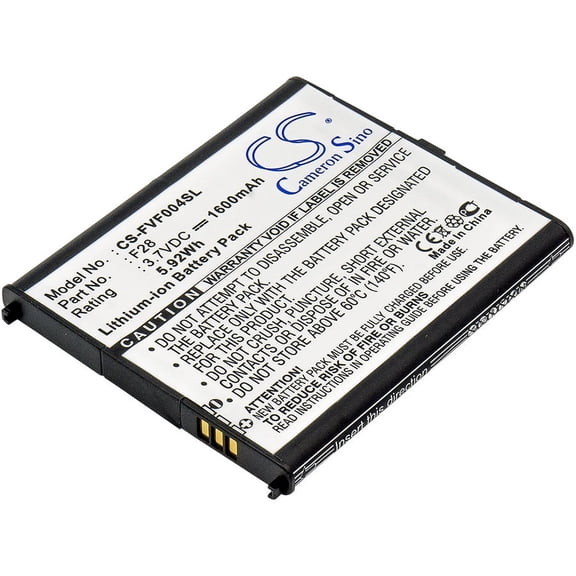 1600mAh F28 Battery for Fujitsu Arrows V F-04E Arrows V Arrows X F-02E F-04E