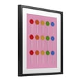 thumbnail image 2 of Stupell Industries Contemporary Colorful Lollipop Grid Black Framed Print Under Glass, 13 x 16, by LISH Creative, 2 of 8