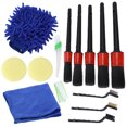 thumbnail image 1 of Nettoyant de Roue de Voiture, Kit de Brosses de Détail Portable pour Climatiseur Extérieur Intérieur Automobile, 1 of 8