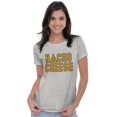 thumbnail image 3 of Nacho Cheese Funny Food Carbs Snacks Womens Fitted Plus Size Graphic Tee Brisco Brands 3X, 3 of 5