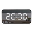 thumbnail image 2 of Espejo Con Alarma Led, Reloj De Mesa Con Repetición, Termómetro Digital De Escritorio Electrónico, Retroiluminación Automática, Herramientas Multifuncionales Grandes sonducket HA028090-01, 2 of 7