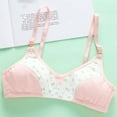 thumbnail image 2 of Bovxnpu Summer Girls Underwear, Cotton Training Bras for Girls, Girls Solid Color Soft Breathable Thin Style Student Bra Underwear Free Size, 2 of 5
