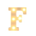 thumbnail image 2 of LED Alphabet Letter Lights A-M, Warm White Marquee Letters for Wall or Table, Battery Operated Night Light Decor for Bedroom, Party and Holiday, 2 of 3