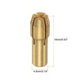 thumbnail image 2 of Uxcell 1mm Brass Drill Chucks Collet Bit Sets for Rotary Tools, 4.8mm Shank 15 Pack, 2 of 6